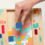 Tetris de Madera Montessori
