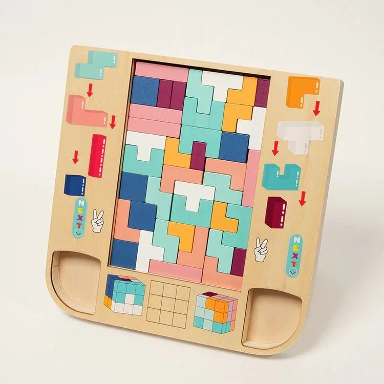 Tetris de Madera Montessori