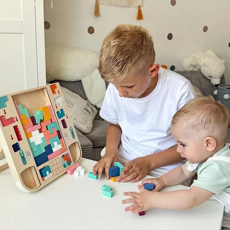 Tetris de Madera Montessori
