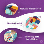 Tetris de Madera Montessori