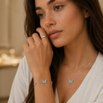 Conjunto de Joyería Luminosa de Mariposa