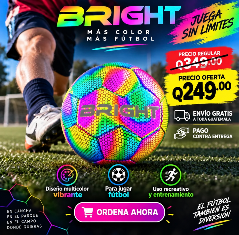 Balón de Fútbol BRIGHT