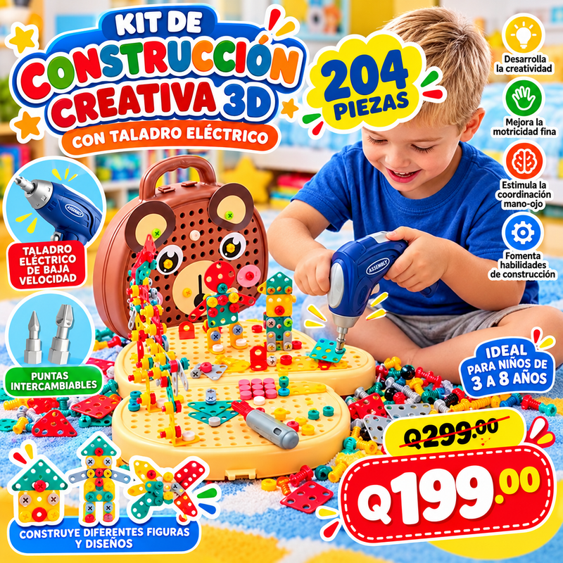 Maletin de Construccion Montessori
