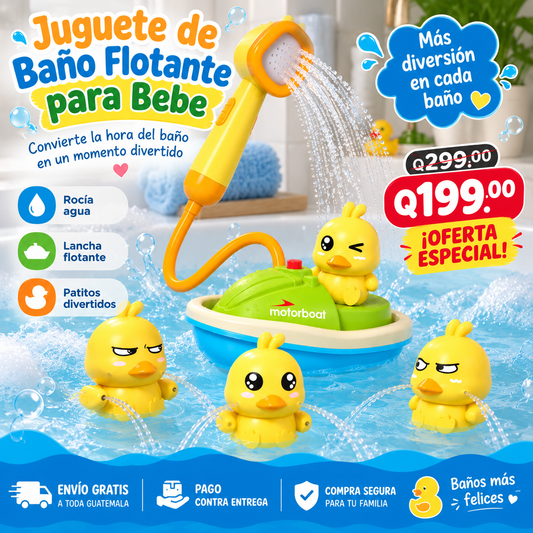 Juguetes de Baño Flotantes para Bebé