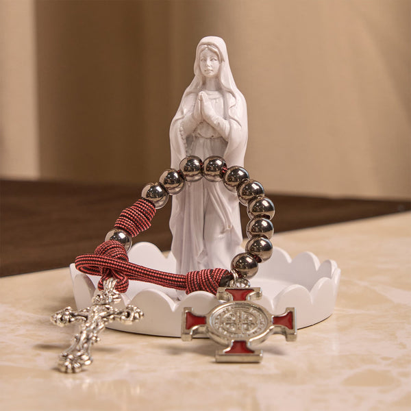 Rosario Paracord de Bolsillo Portátil