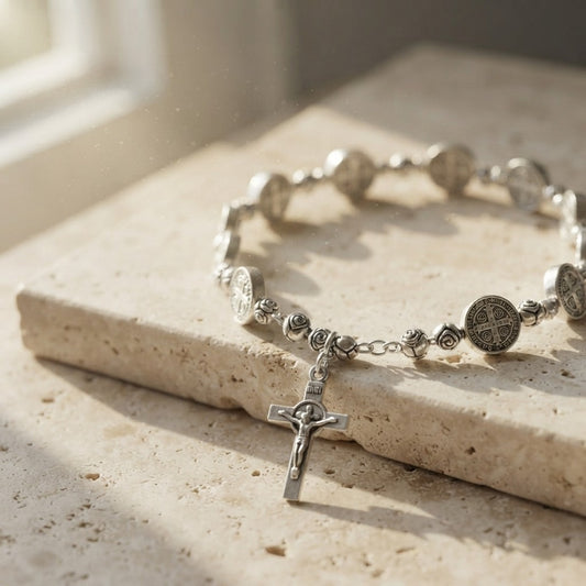 Rosario de Pulsera San Benito