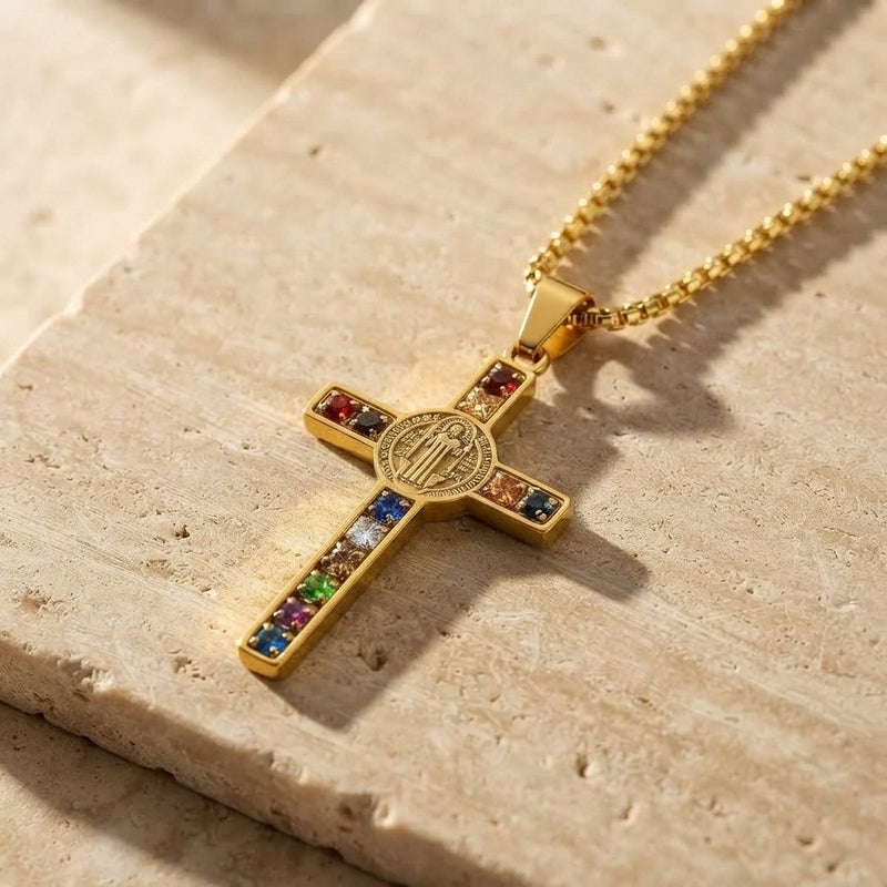 Collar Cruz de San Benito